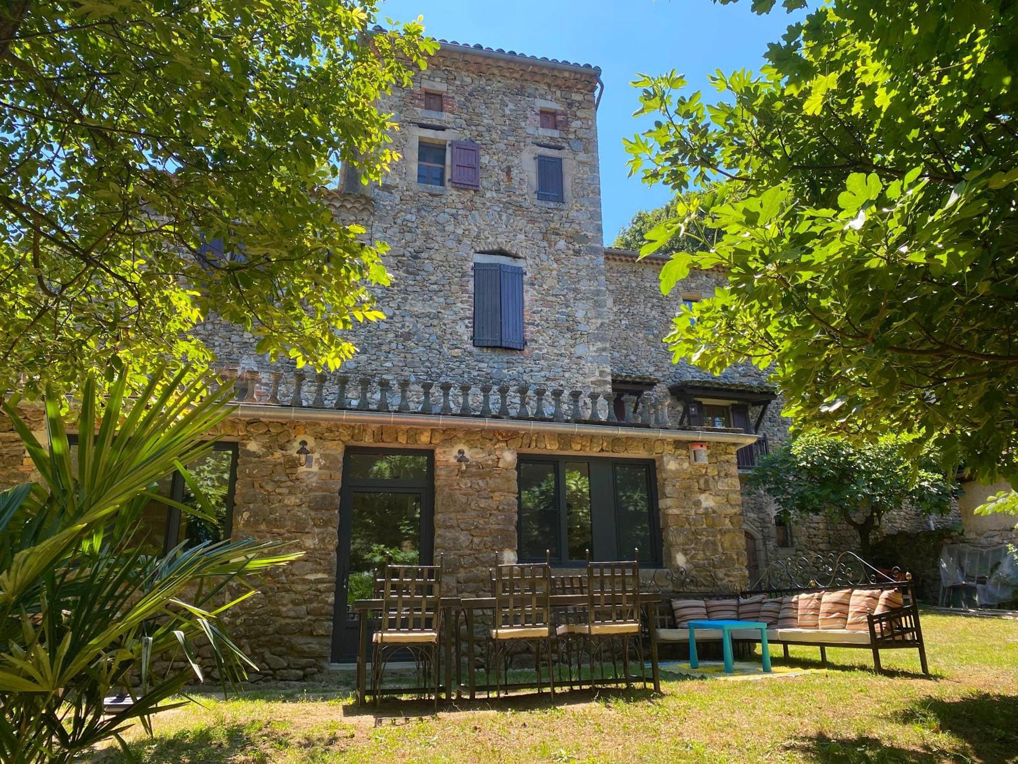 Mas Mialou Lägenhet Saint-Jean-du-Gard Exteriör bild