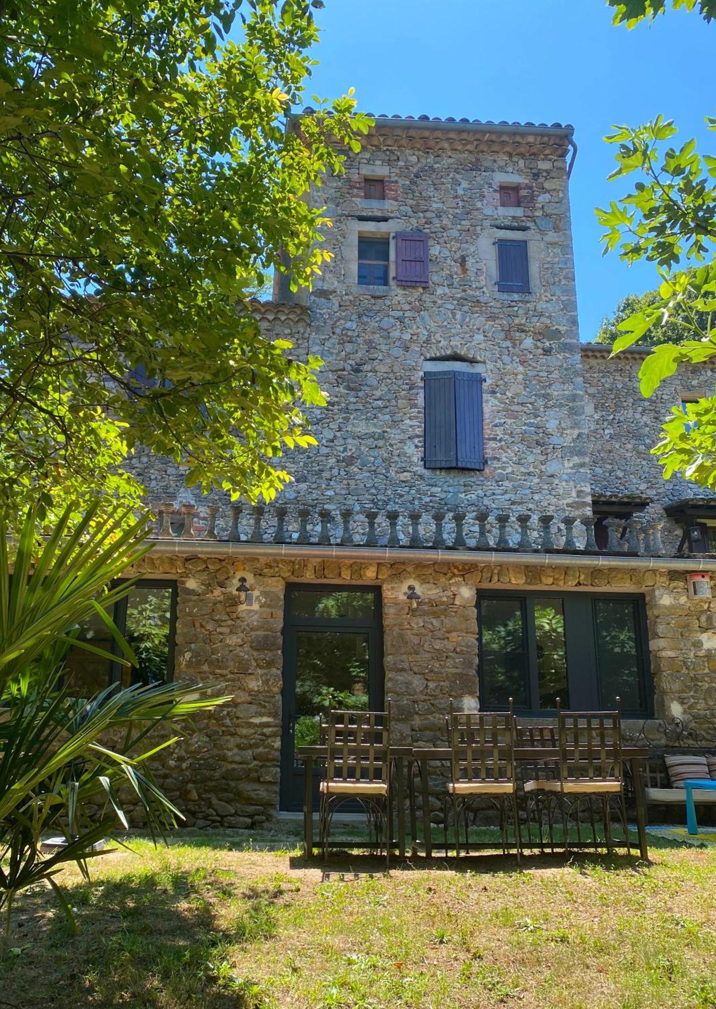 Mas Mialou Lägenhet Saint-Jean-du-Gard Exteriör bild